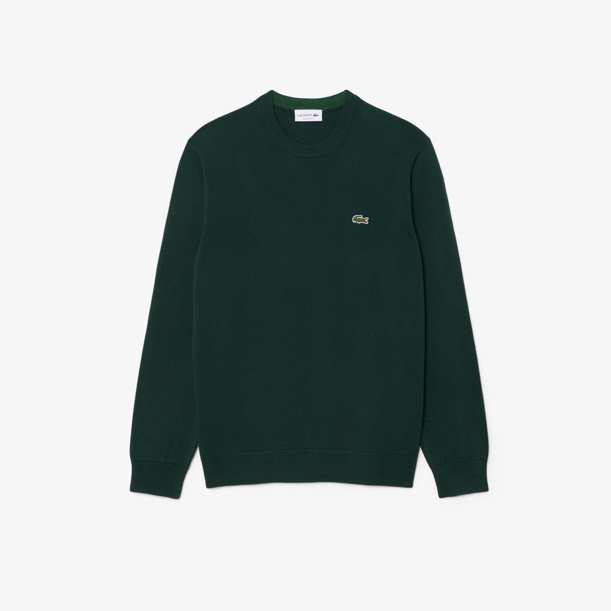 Monochrome Crew Neck Cotton Sweater-AH1985
