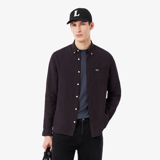 Regular Fit Linen Shirt-CH5692