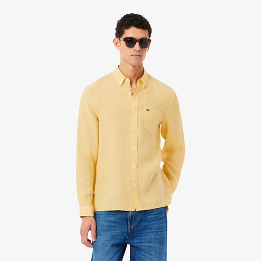 Regular Fit Linen Shirt-CH5692