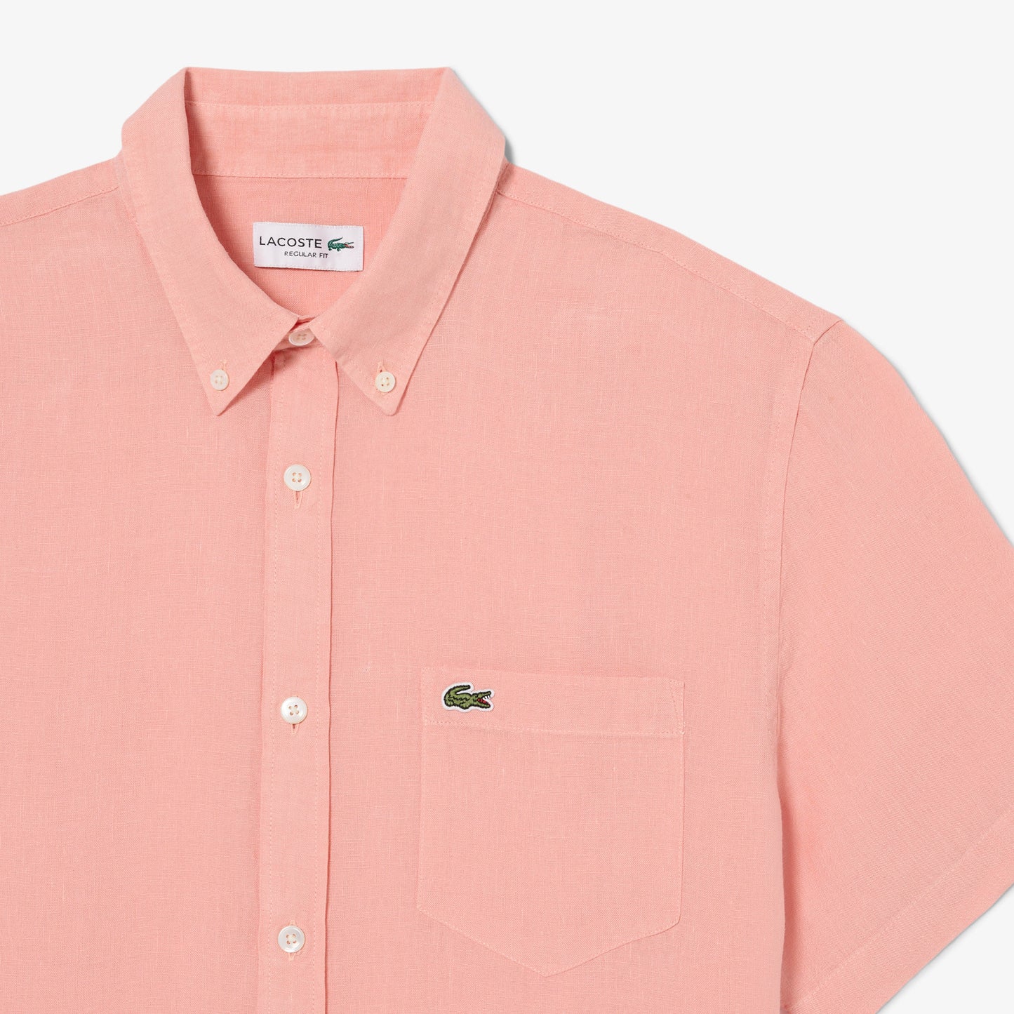 Short Sleeved Linen Shirt-CH5699