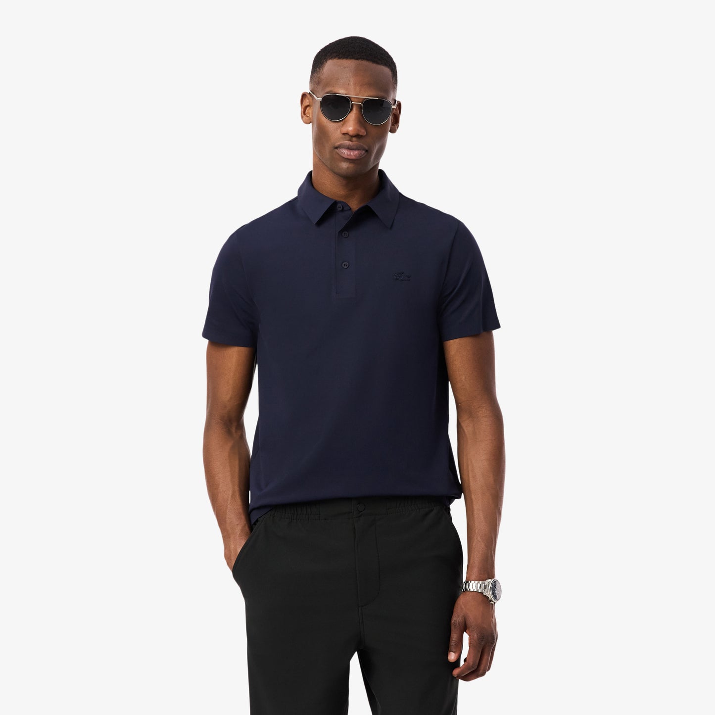 Regular Fit Commuter Polo Shirt-DH1604