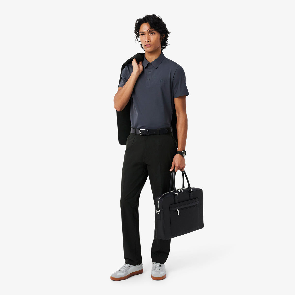 Regular Fit Commuter Polo Shirt-DH1604