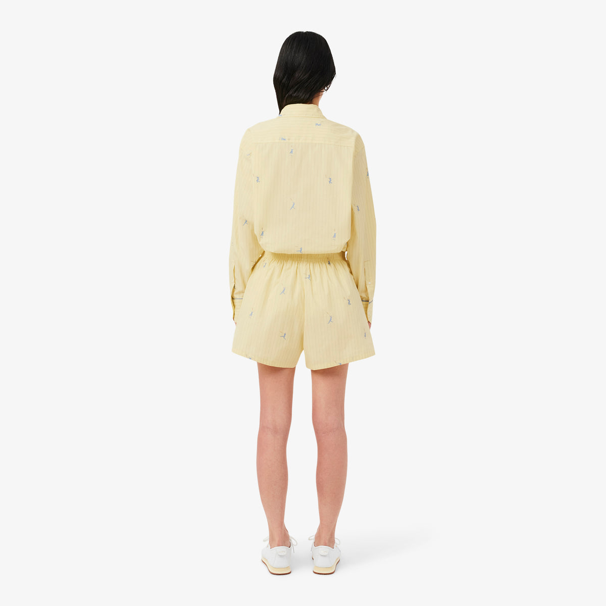 Cotton Poplin Jacquard Boxer Shorts-FF1034