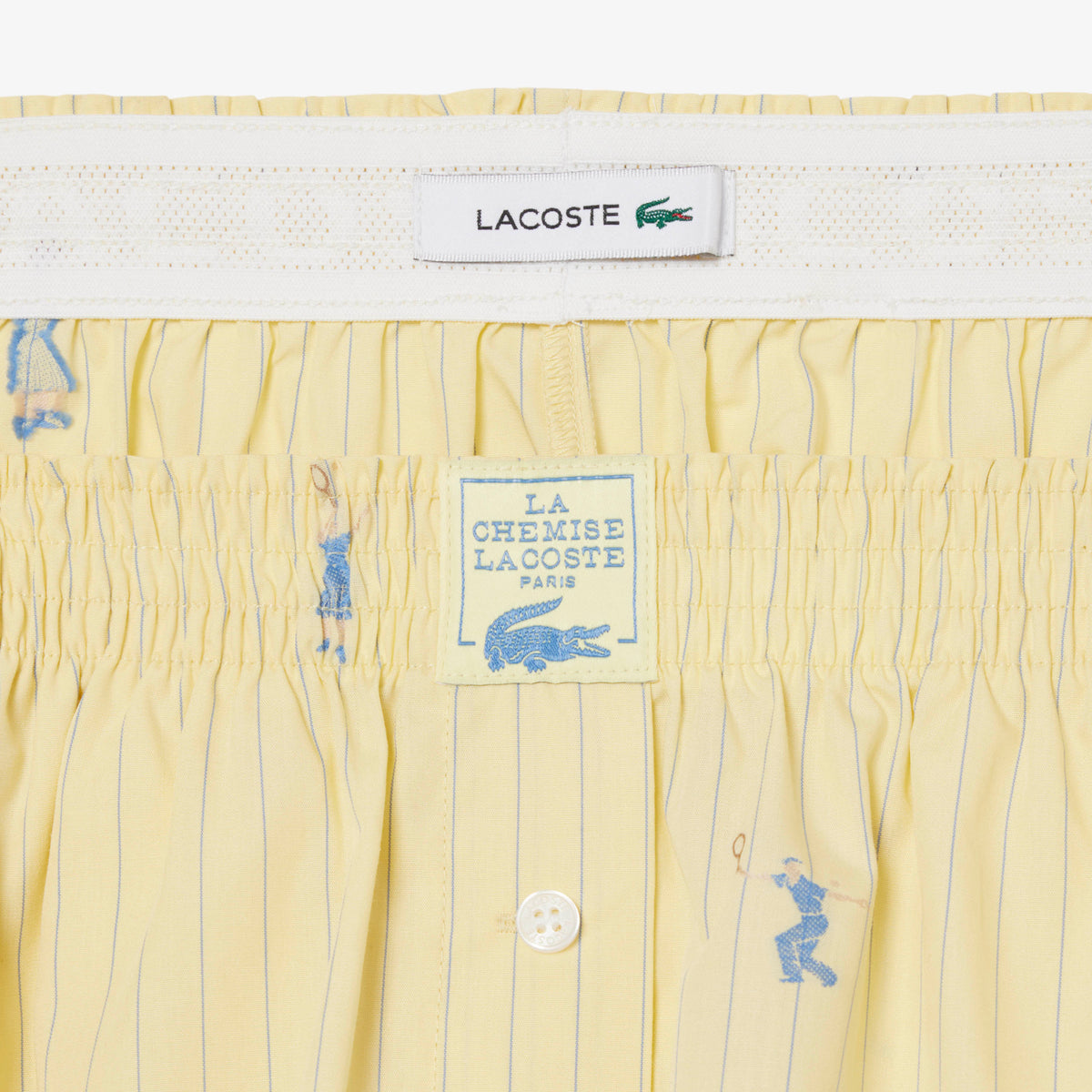 Cotton Poplin Jacquard Boxer Shorts-FF1034