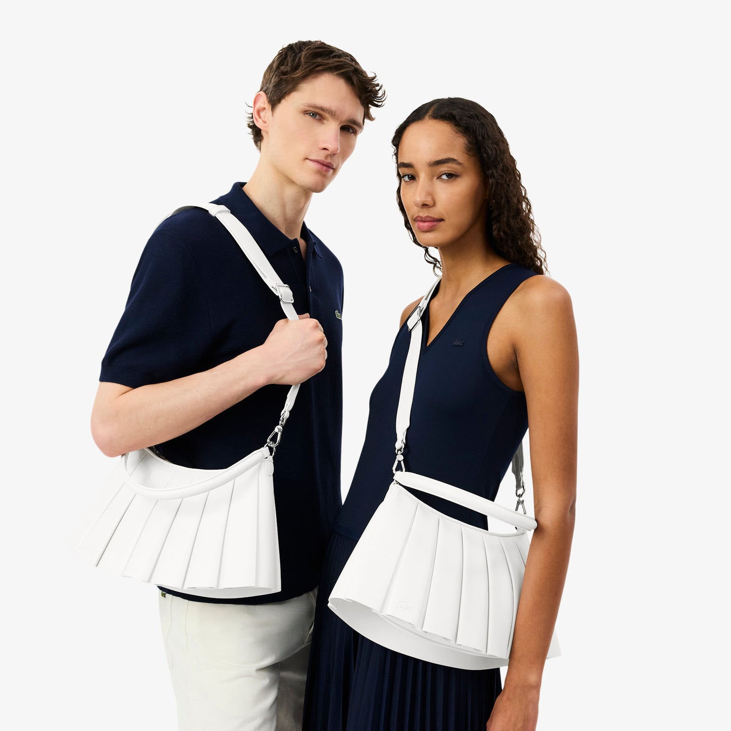 Medium Lenglen Leather Bag-NU5176DP