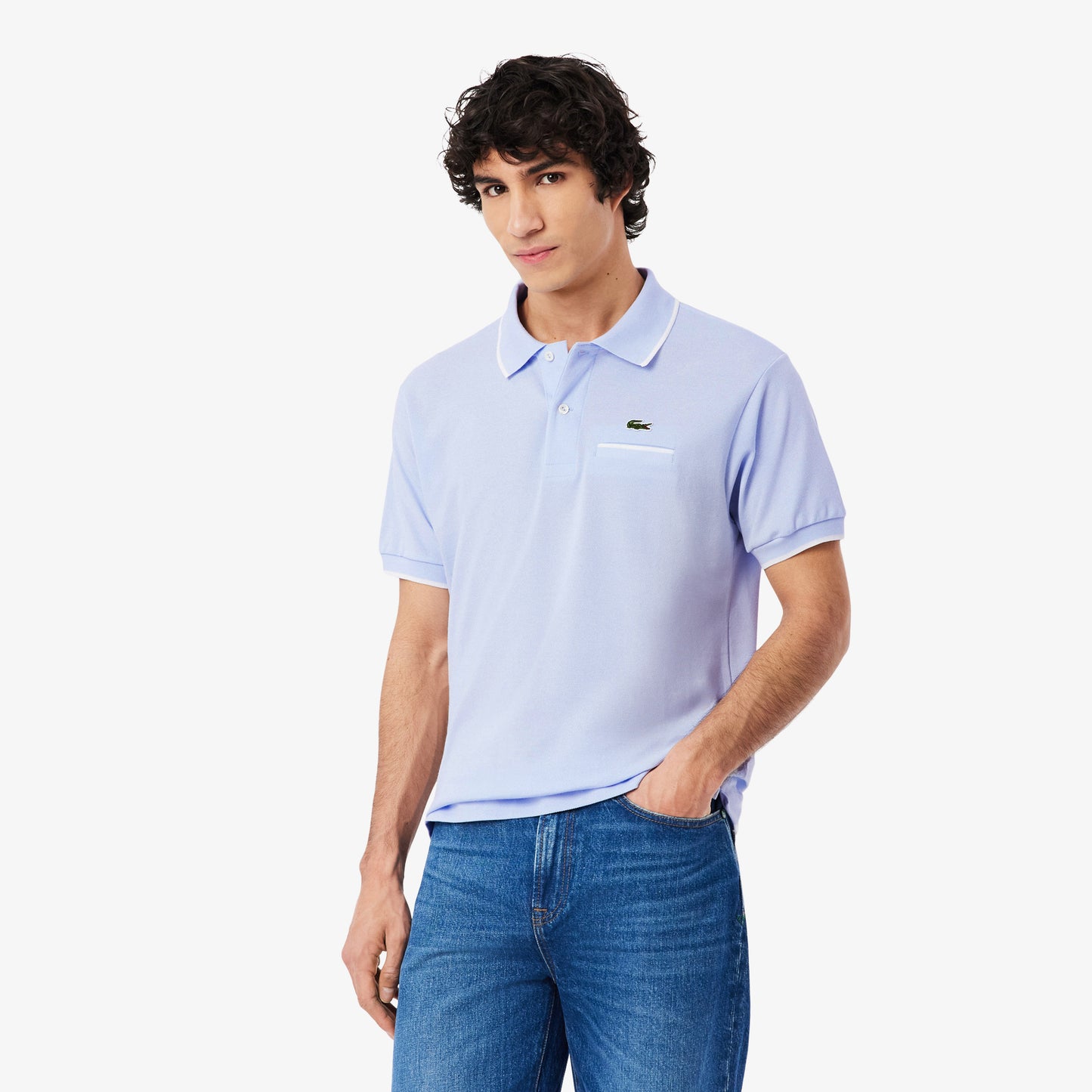 Classic Fit Pocket Accent L.12.12 Polo Shirt-PH9838