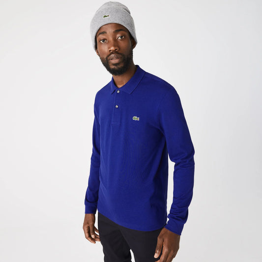 Classic Fit Long Sleeved L.12.12 Polo Shirt