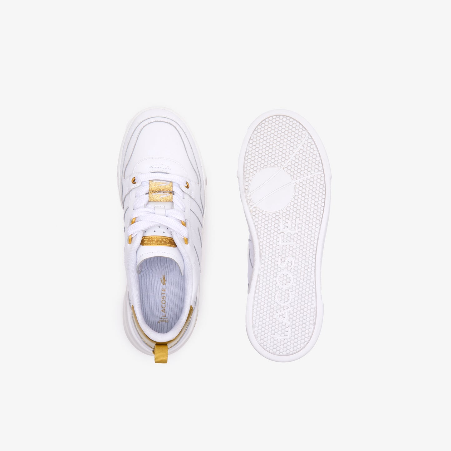 Women's Lacoste L002 Leather Trainers