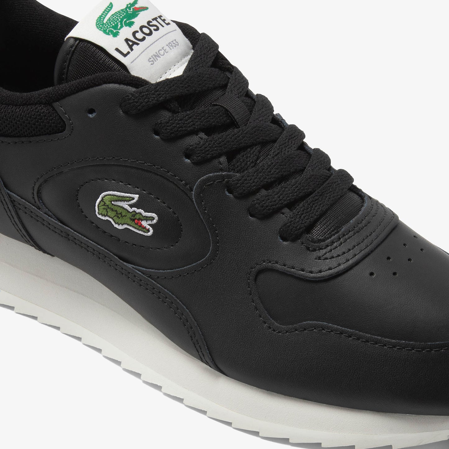 Men's Linetrack Leather Trainers - 46SMA0012454