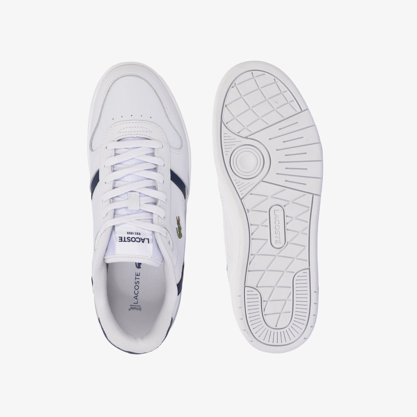 Men's T-Clip Set Leather Sneakers-48SMA0031