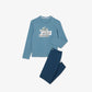 Printed Jersey Pyjama Set-4H9180
