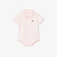Baby Petit Pique Polo Bodysuit-4J8412