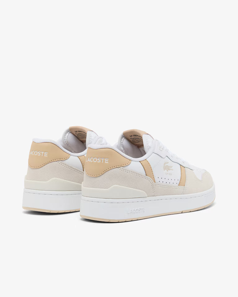 Women's T-Clip Set Leather Sneakers - 50SFA0192