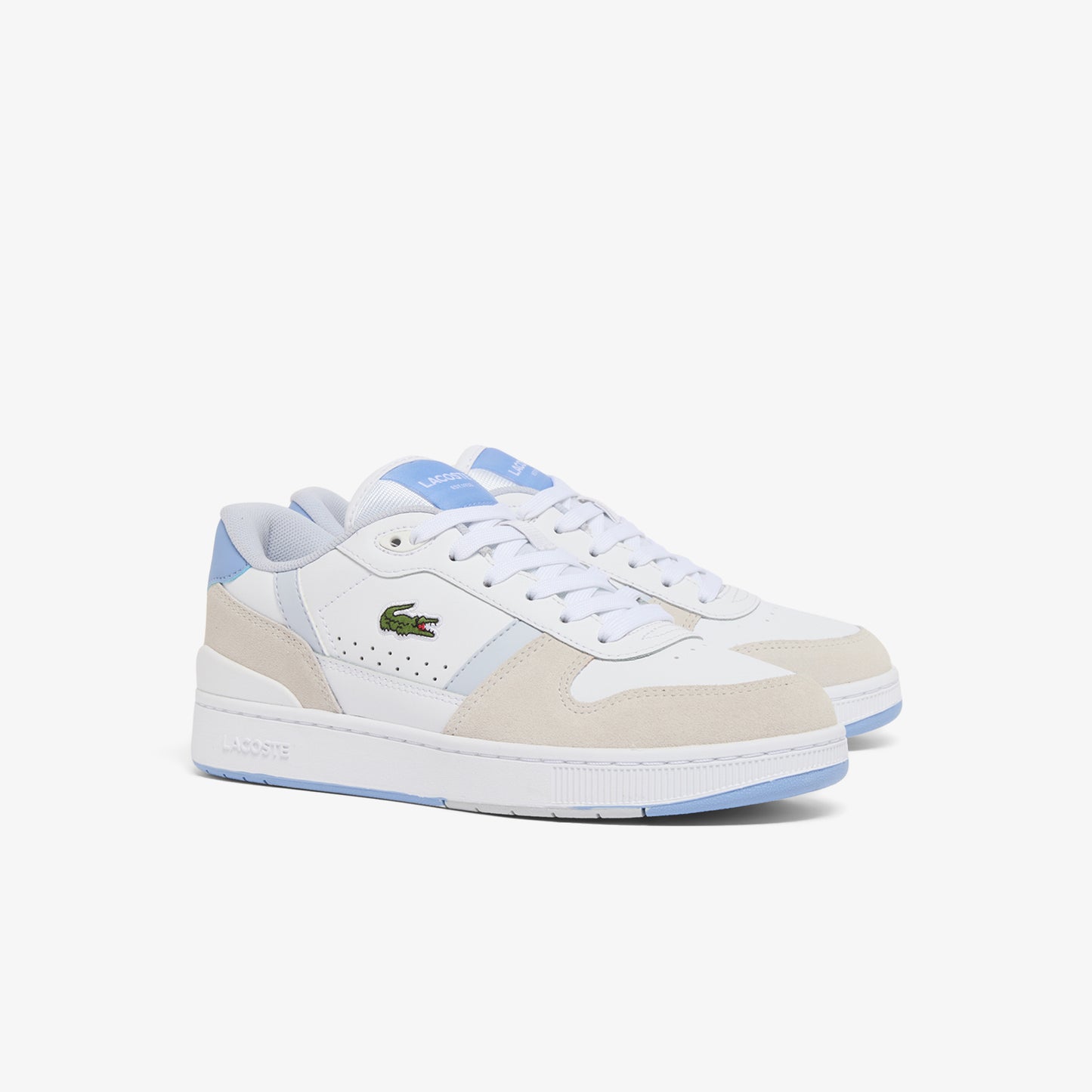 Women's T-Clip Set Leather Sneakers-51SFA0162