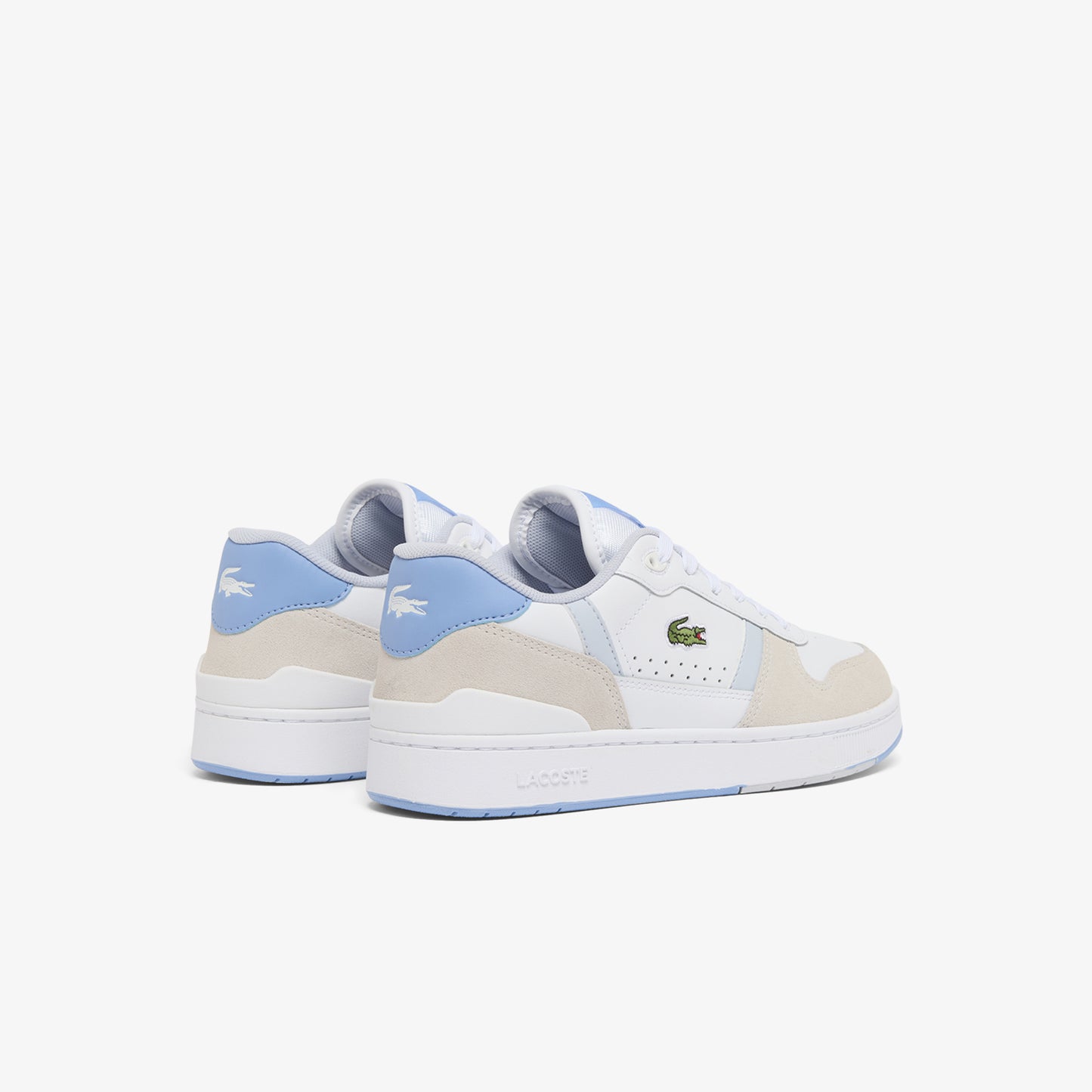 Women's T-Clip Set Leather Sneakers-51SFA0162
