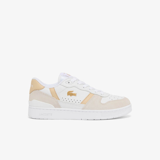 Women's T-Clip Set Leather Sneakers-51SFA0163