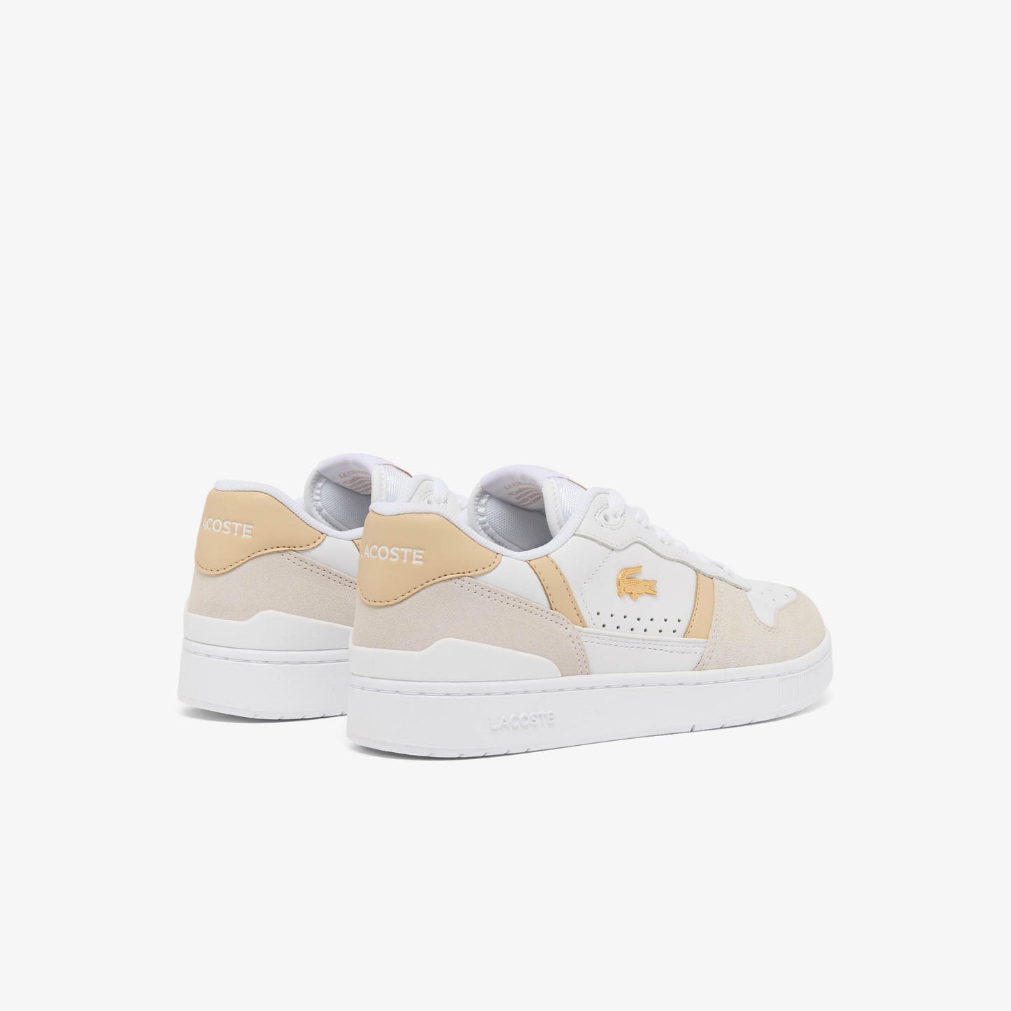Women's T-Clip Set Leather Sneakers-51SFA0163