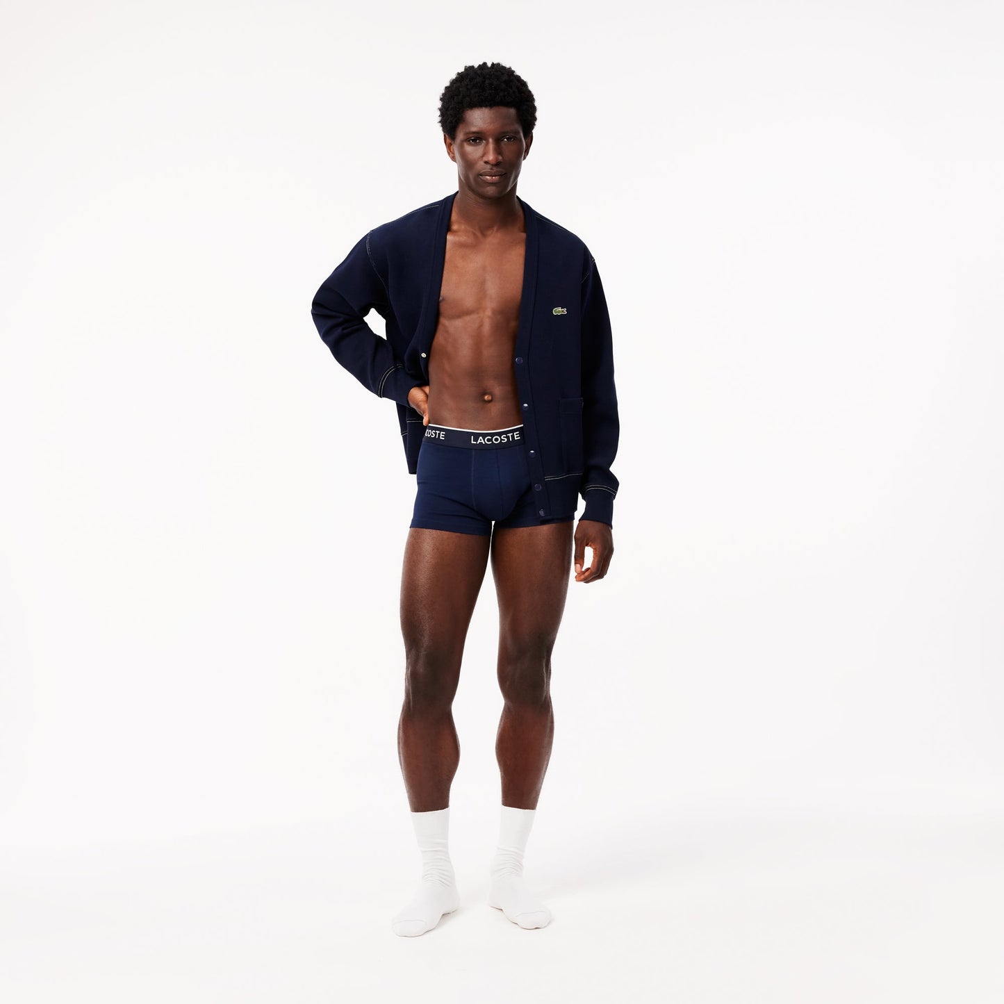 3-Pack Logo Waist Trunks-5H3401