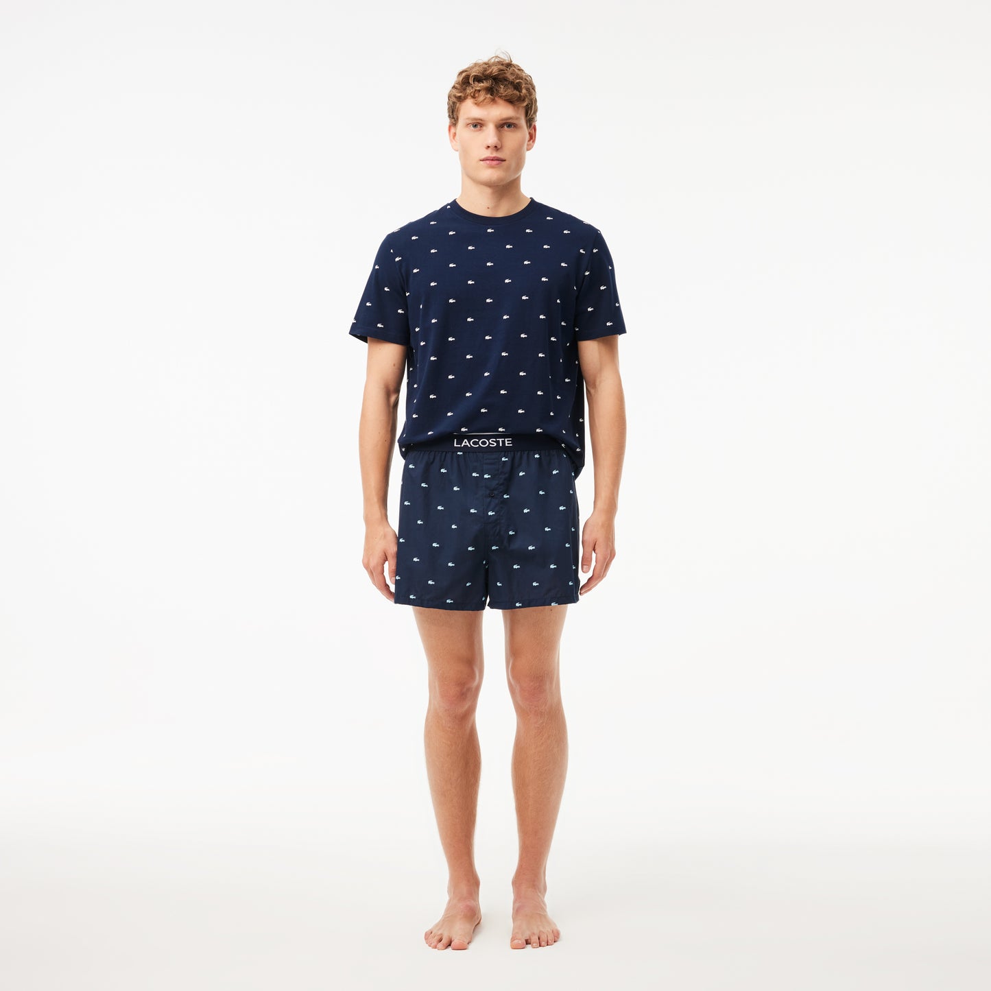 3-Pack Soft Cotton Printed Boxers-7H1283