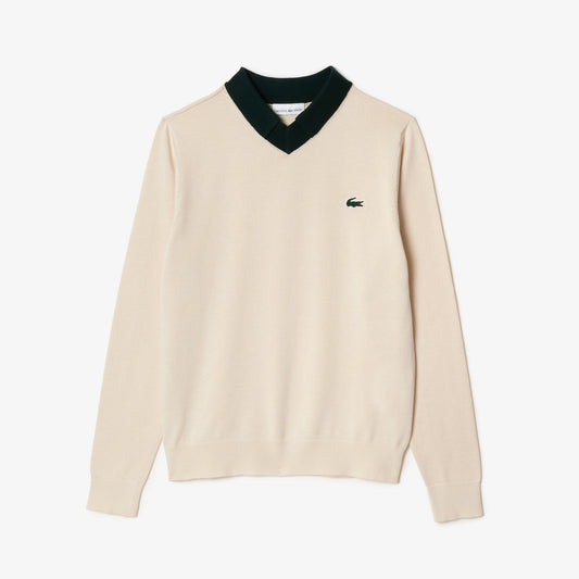 Cotton Pima Golf Sweater