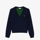 Cotton V Neck Sweater-AF3324