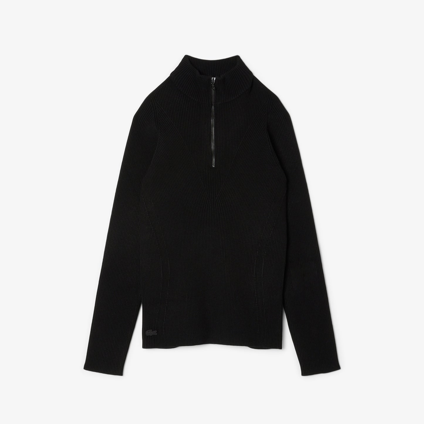 High Neck 3D Ribbed Knit Sweater-AF4144