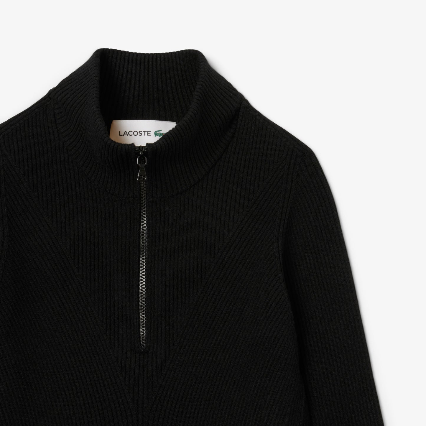 High Neck 3D Ribbed Knit Sweater-AF4144