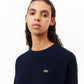 Relaxed Fit Carded Wool Moss Stitch Sweater-AF9551