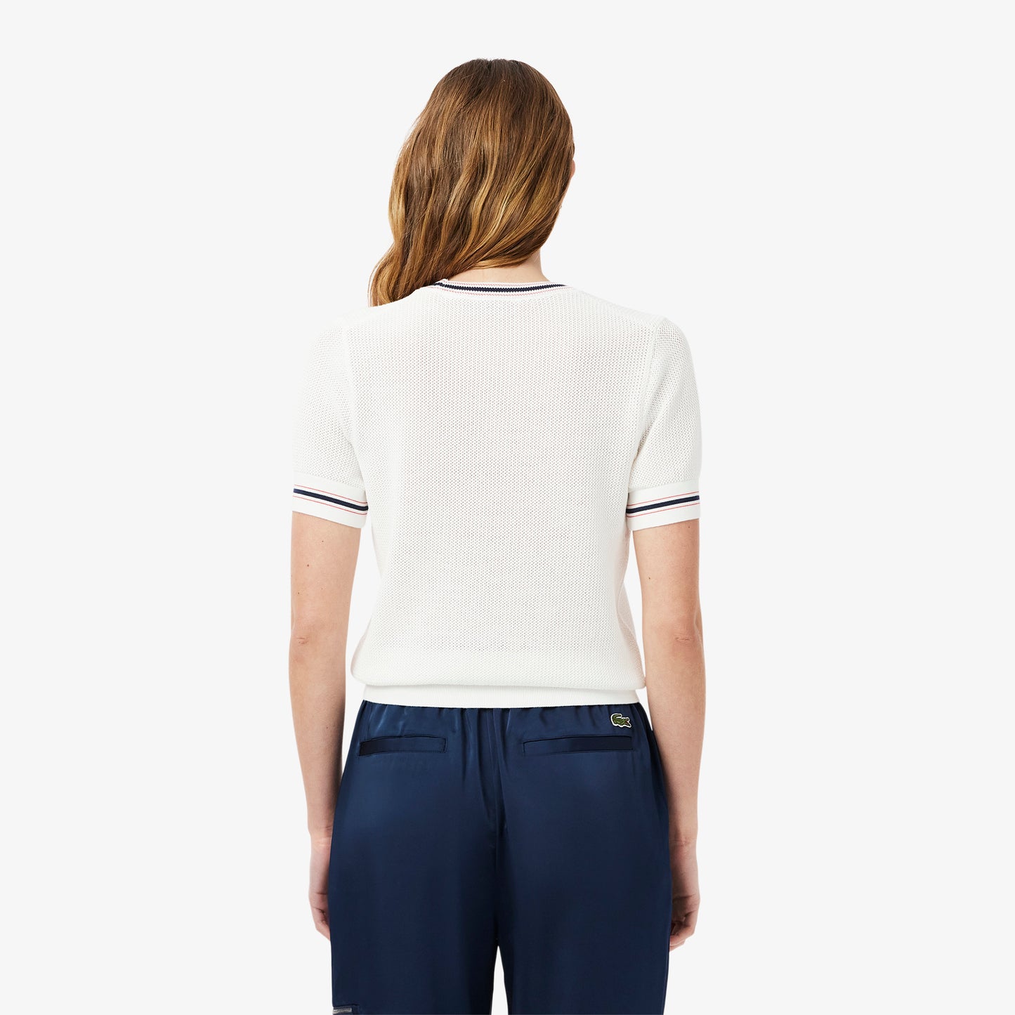 French Made Embroidered Shield Sweater-AF9561