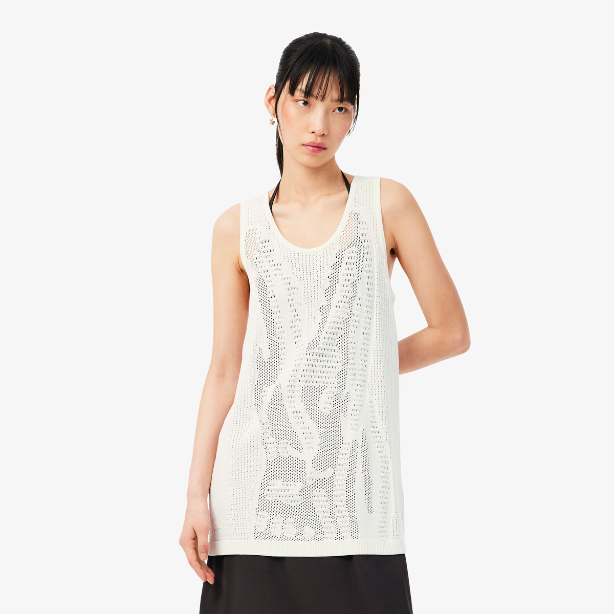 Mesh Crochet Tank Top-AF9854