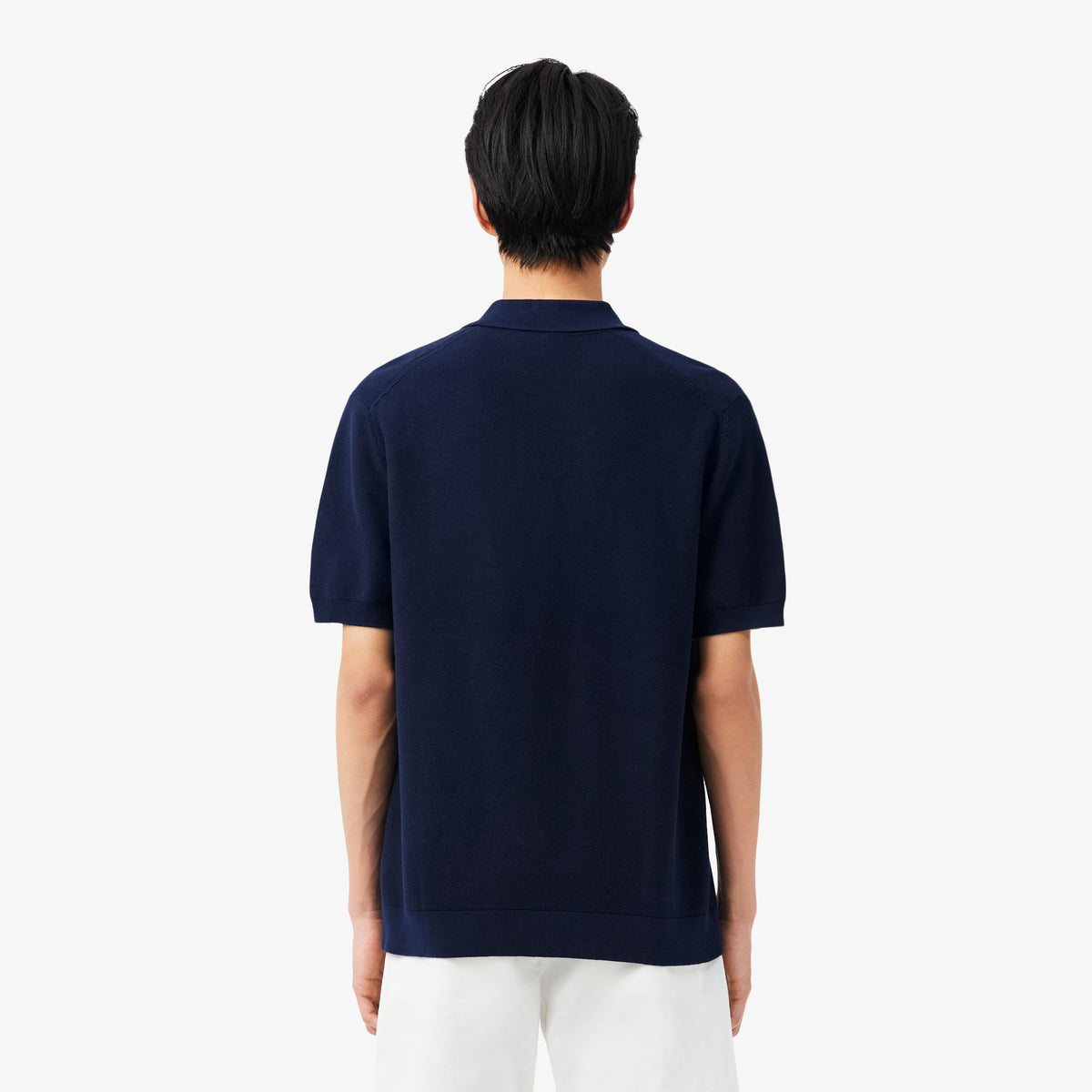 Classic Fit Knitted Polo Shirt-AH1043