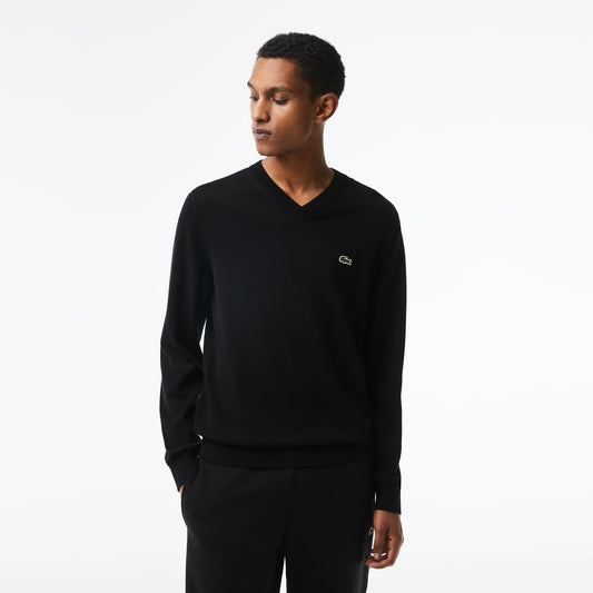 Men's V-neck Organic Cotton Sweater