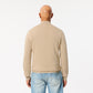 High Zipped Neck Plain Cotton Sweater - AH1957