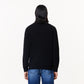 High Zipped Neck Plain Cotton Sweater - AH1957