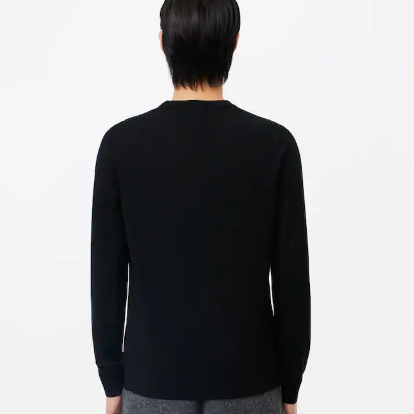 Merino Wool Crew Neck Sweater-AH1969