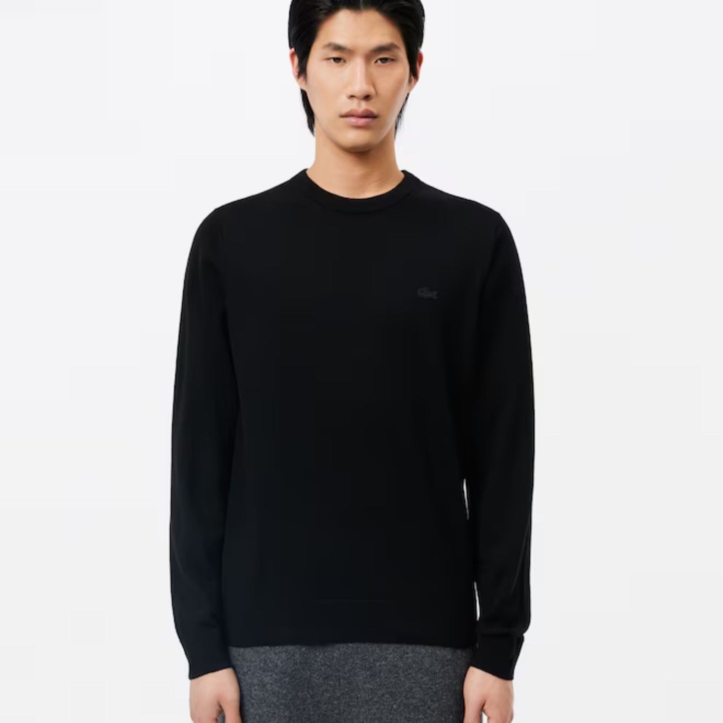 Merino Wool Crew Neck Sweater-AH1969