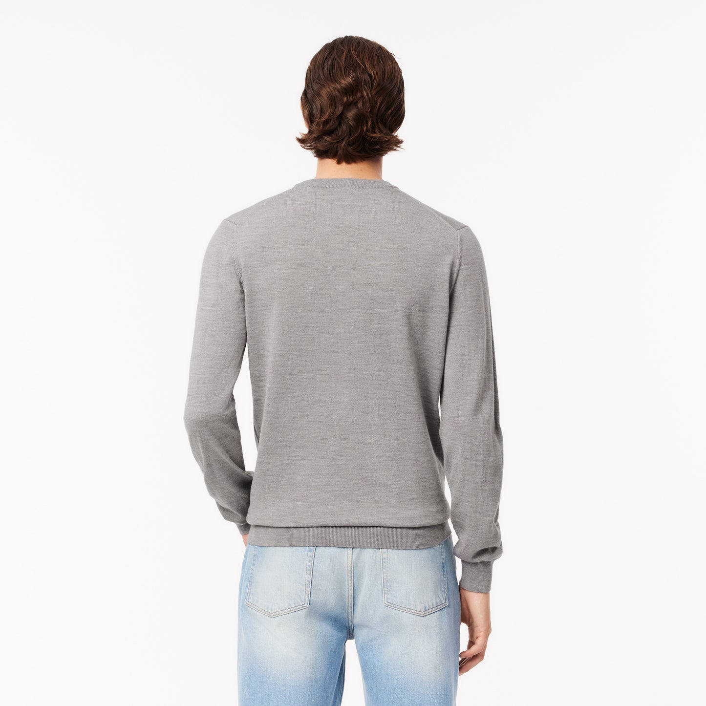 Merino Wool Crew Neck Sweater - AH1969