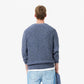 Mercerized Carded Wool Crew Neck Sweater - AH2920