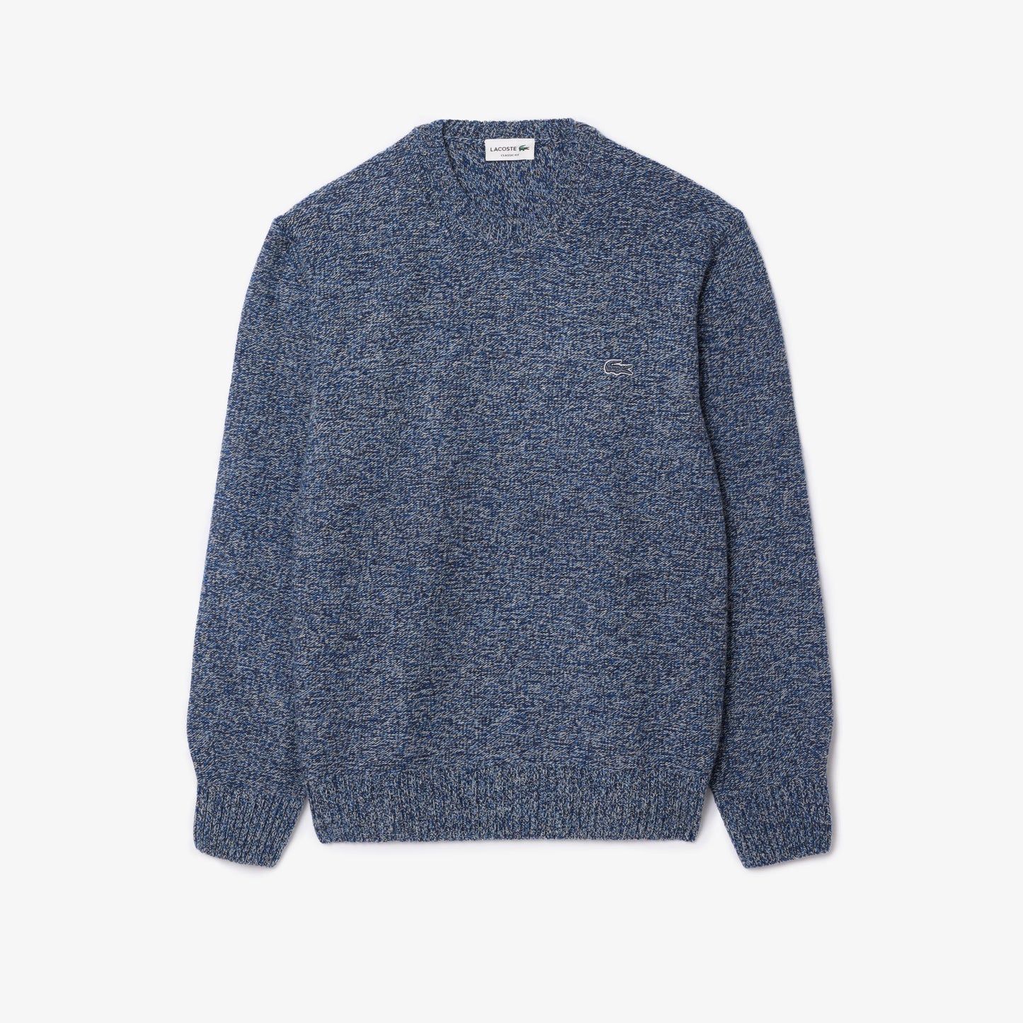 Mercerized Carded Wool Crew Neck Sweater - AH2920