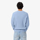 Cable Knit Carded Wool Crew Neck Sweater-AH2924
