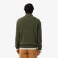 Zipped High Neck Carded Wool Sweater - AH3052