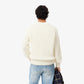 Thick Carded Wool Crew Neck Sweater - AH3142