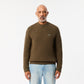 Thick Carded Wool Crew Neck Sweater - AH3223