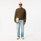 Thick Carded Wool Crew Neck Sweater - AH3223