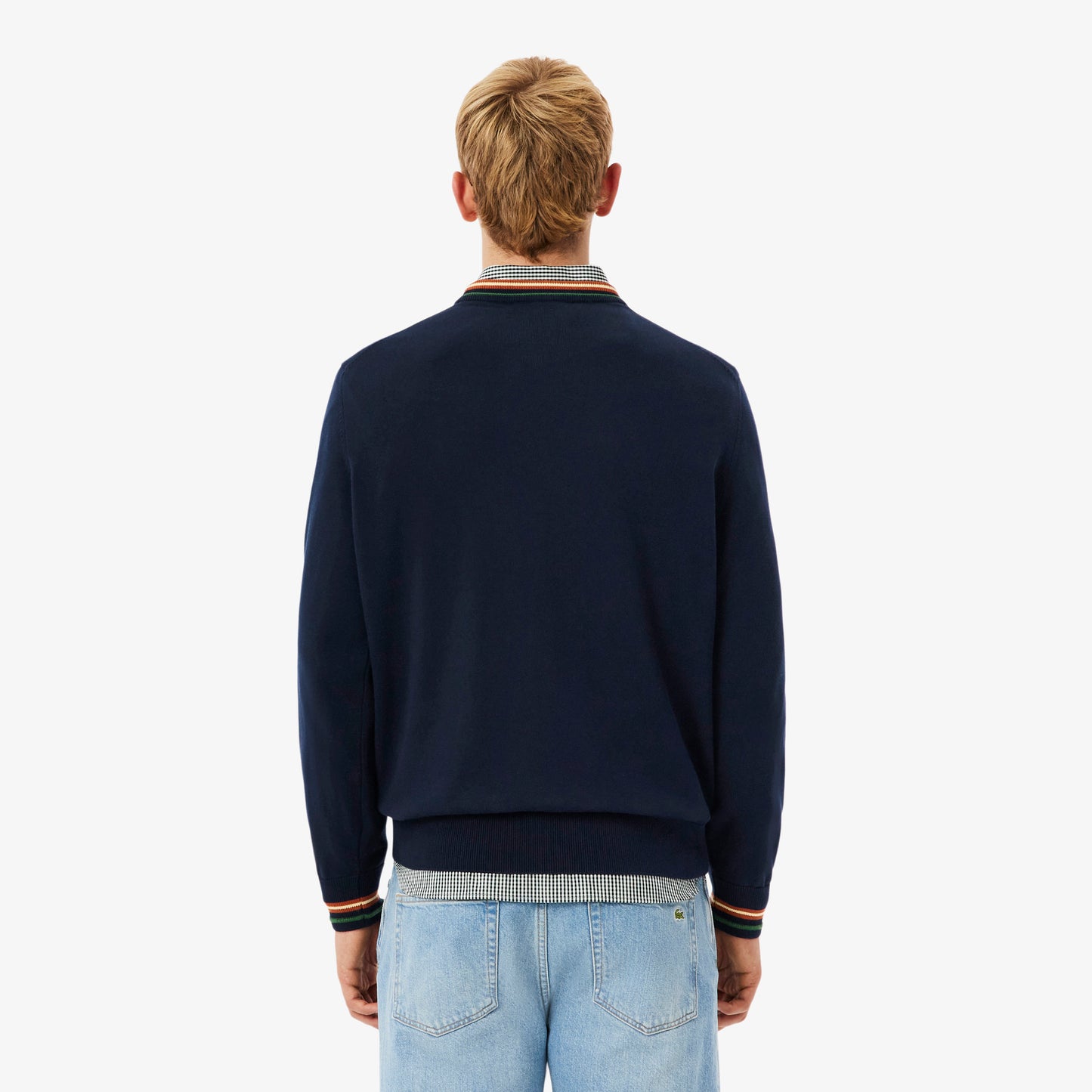 Striped Cotton Jersey Sweater - AH5158