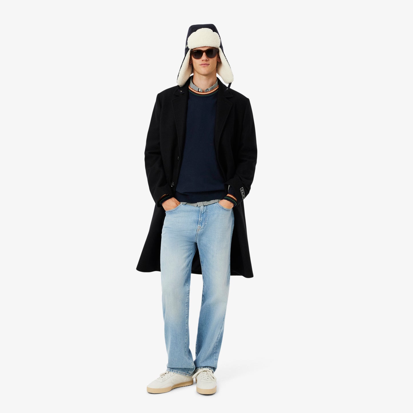 Striped Cotton Jersey Sweater - AH5158