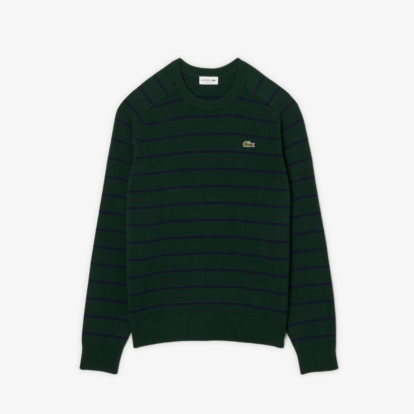 Striped Cotton Crew Neck Sweater-AH7607