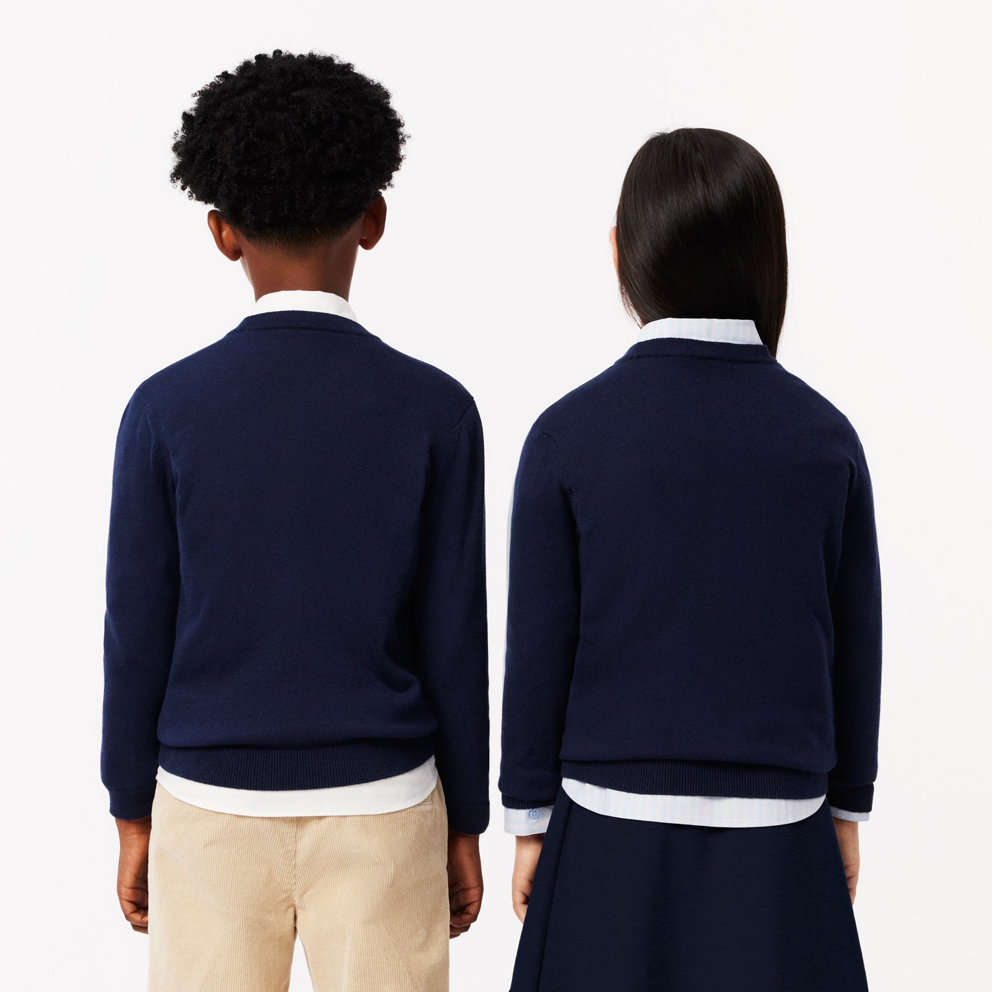 Cotton and Merino Wool Blend Sweater-AJ1121