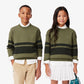 Striped Cotton and Wool Sweater - AJ1227