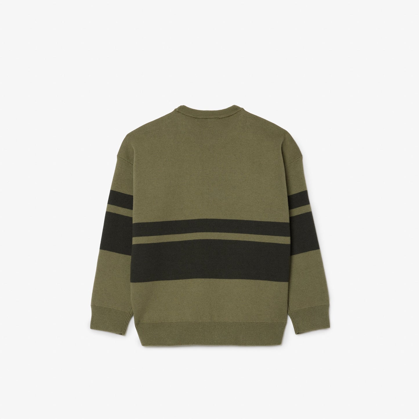 Striped Cotton and Wool Sweater - AJ1227